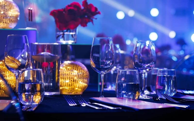 Corporate gala dinner